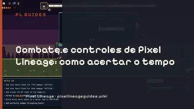 Combate e controles de Pixel Lineage: como acertar o tempo